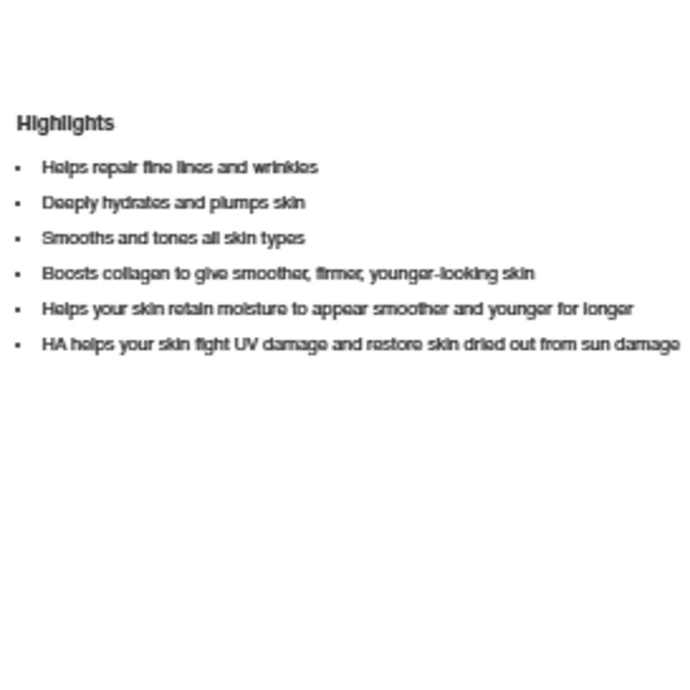 Target Hyaluronic Acid Serum Hydrating Replenishing For Face Formula 0.33 oz s2